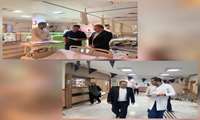 بازدید شبانه رییس دانشگاه از بیمارستان کوثر در حصار