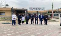 مشاور استاندبازدید نماینده بازرسی استانداری البرز به همراه رئیس بازرسی دانشگاه علوم پزشکی البرز از مرکز آموزشی درمانی کوثر