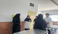 بازدید رئیس دانشکده پرستاری از مرکز آموزشی درمانی کوثر؛ تأکید بر ارتقای آموزش و سلامت 